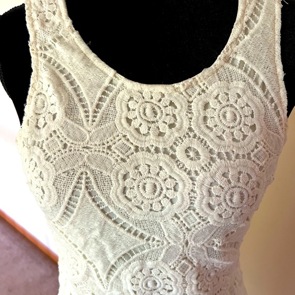 White Summer Dress (Small) - Picture 2 of 5